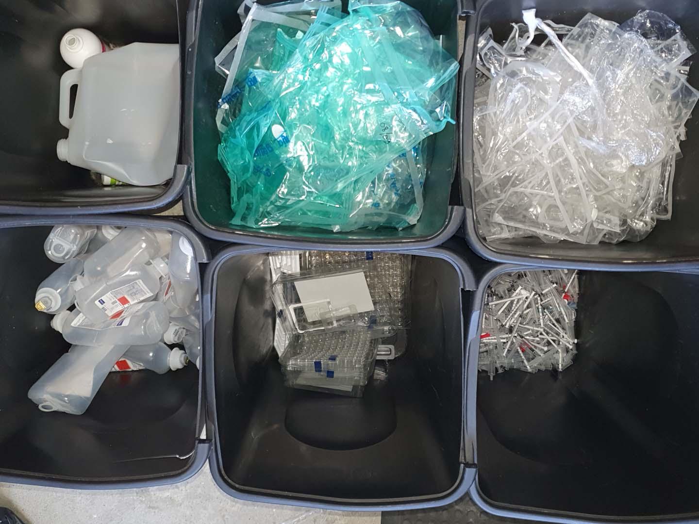 tri recyclage plastiques vétérinaires