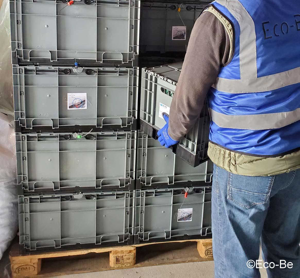 Recyclage de déchets plastiques propres